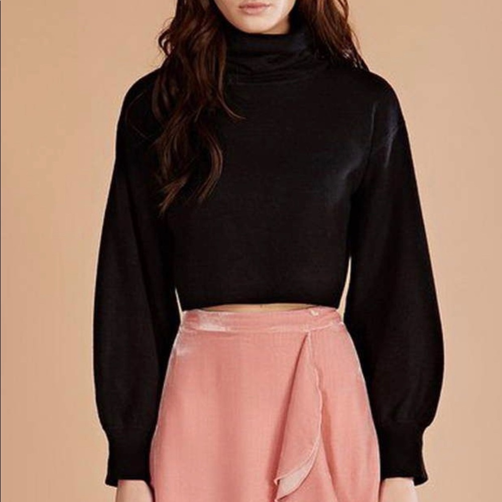 Donna Mizani turtle neck sweater